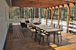 Huge Deck with Outdoor Dining and Seating